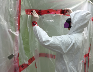 Asbestos abatement professionals